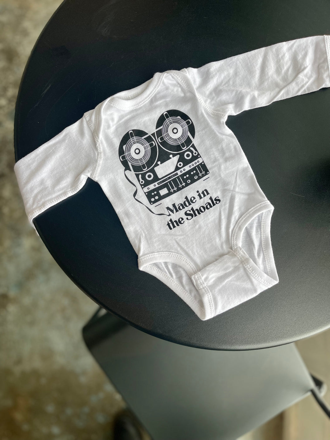 Made in the Shoals Onesie, Long-Sleeved