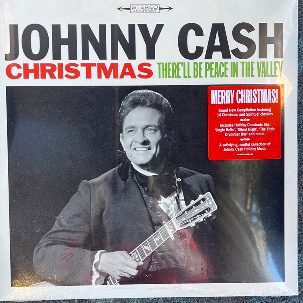 Johnny Cash Christmas - There’ll Be Peace In The Valley (LP)