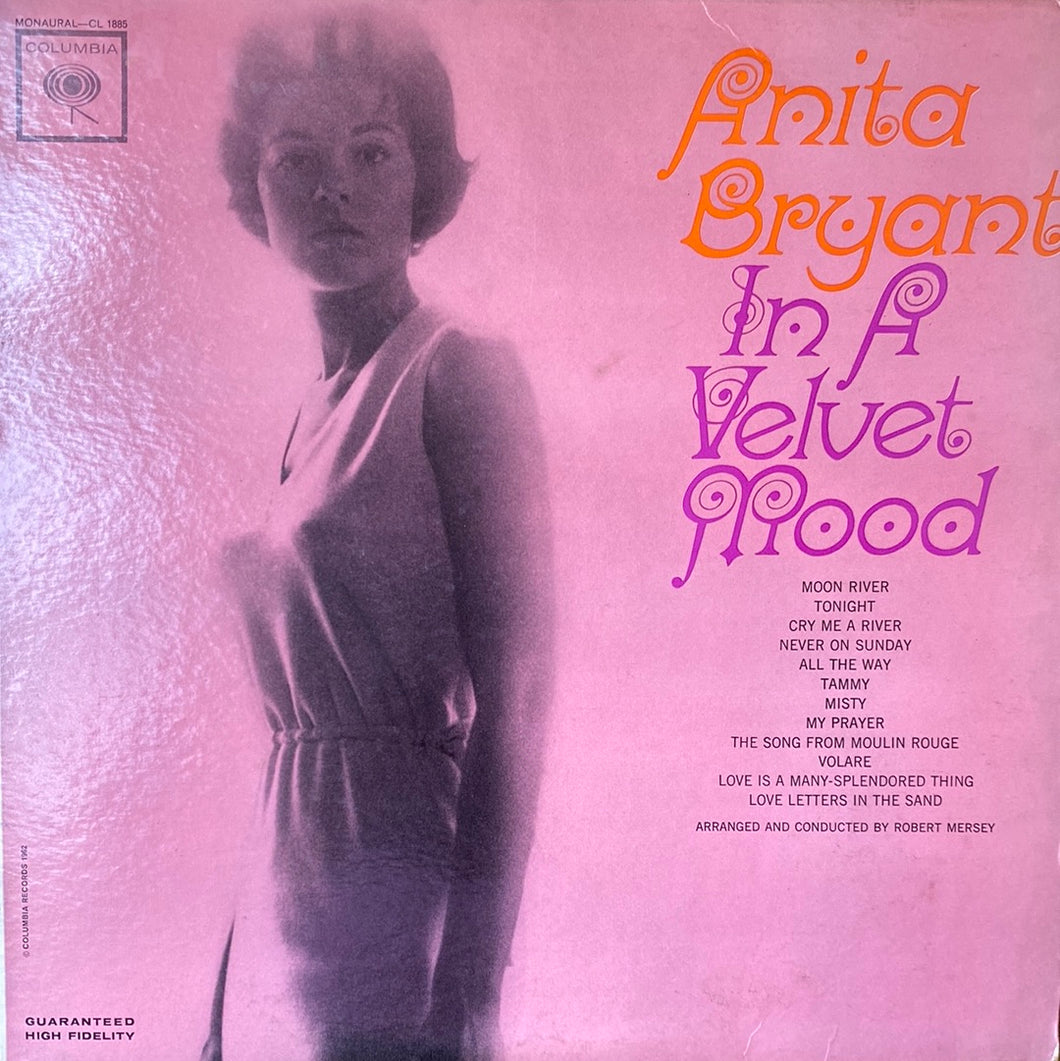 Anita Bryant - In A Velvet Mood (LP)