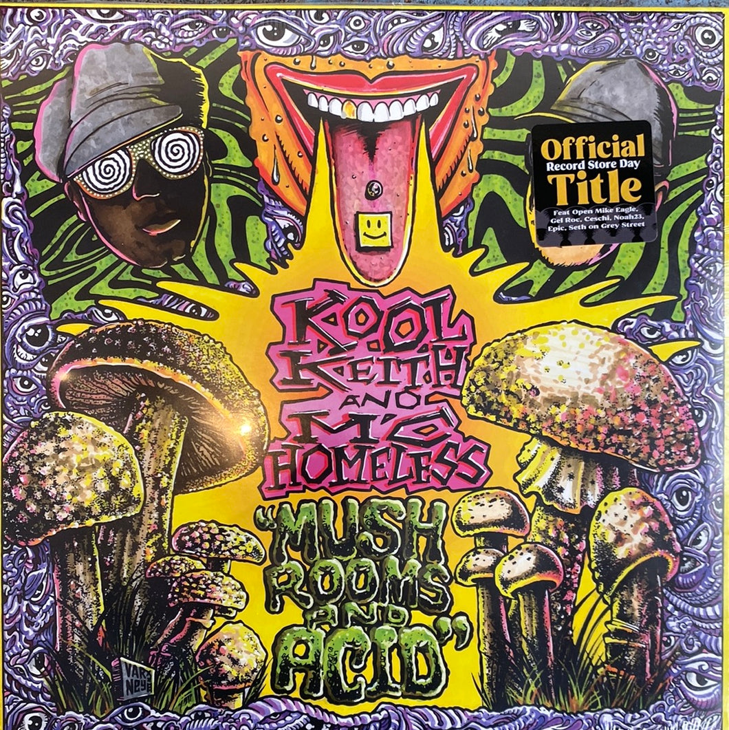 Kool Keith And M.C Homeless - Mushrooms And Acid (LP)
