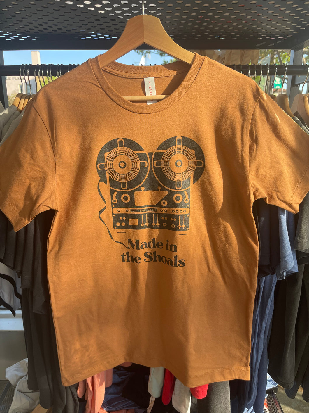 Made in the Shoals Tee - Sepia