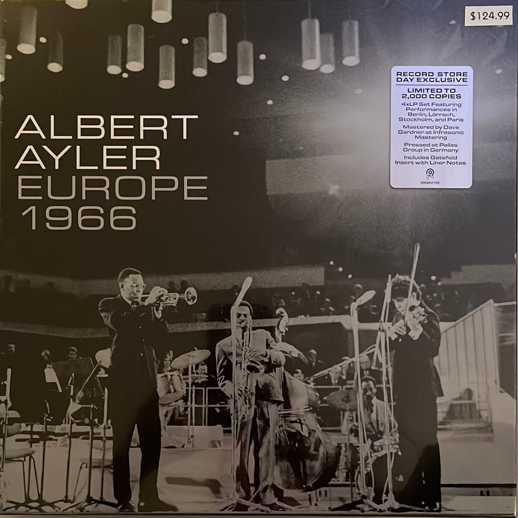 Albert Ayler - Europe 1966 (LPx4)