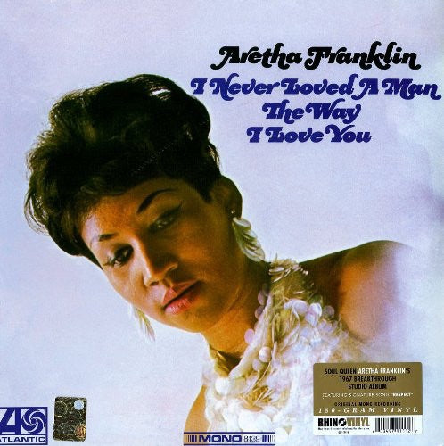 Aretha Franklin - I Never Loved A Man The Way I Love You (LP, Mono)
